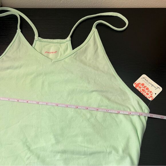 NWT Free People Movement Hot Shot Onesie In Pistachio-Mint Green Large - Picture 13 of 13